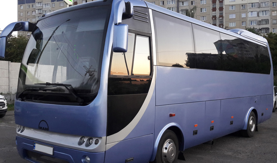 Автобус на весілля Man. Оренда автобуса на весілля у Львові.