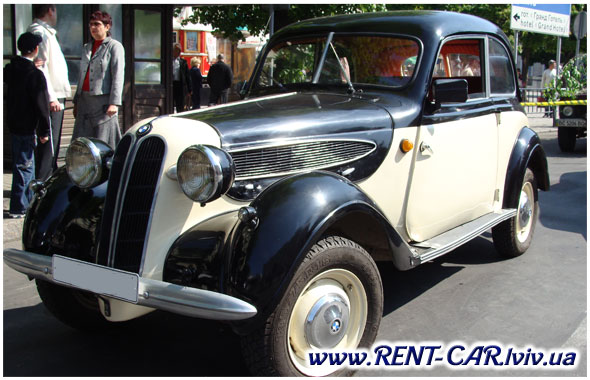 BMW 1936 року ретро авто на прокат у Львові. Прокат на весілля ретро автомобіля.